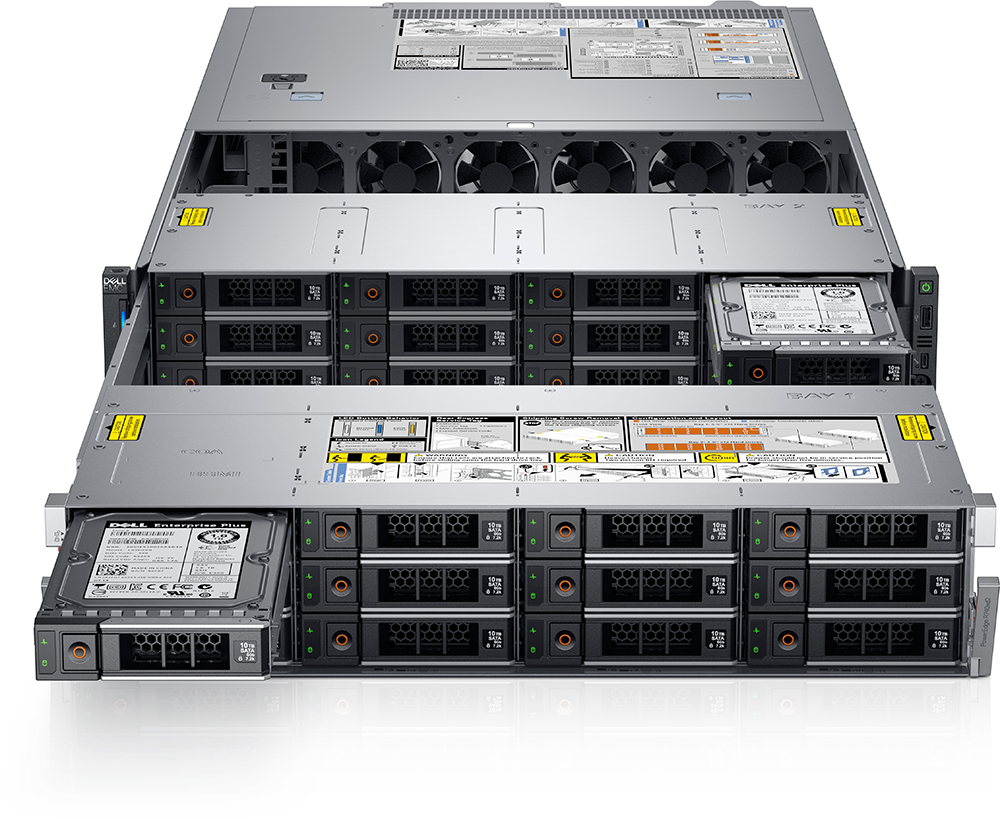 PowerEdge R740xd2 Tray Drive Extended