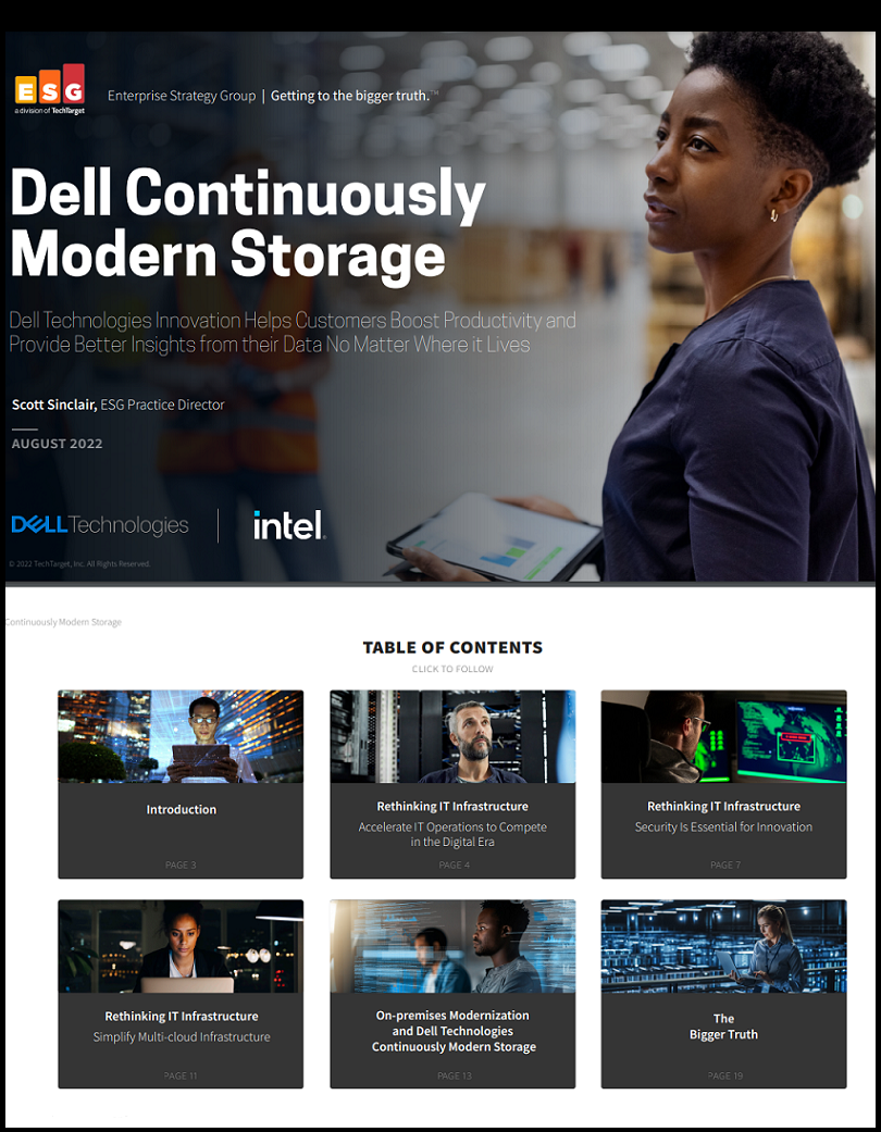 Dell Continuously Modern Storage